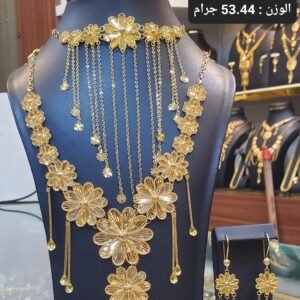 بدلة ذهب دبي الوزن 53.44 جرام